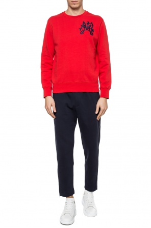 Embroidered sweatshirt, zdjęcie 2 Embroidered sweatshirt od Alexander McQueen